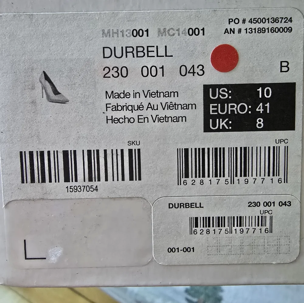 Aldo Durbell Tan Leather Heels Sleek Pointed-Toe Pumps - Picture 12 of 13